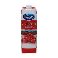 Oceanspray Cranberry Classic 1L